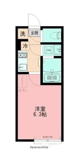 シュシュフルール【1階】の間取り