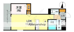 エントピア神明の杜MUSASHIKOSUGI【2階】の間取り