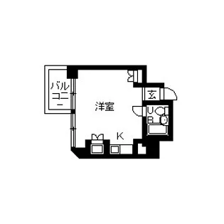 メインステージ大森町駅前【3階】の間取り