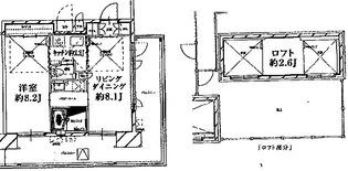 レジディア大森東【10階】の間取り