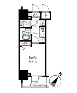 ガーラ・グランディ川崎【7階】の間取り