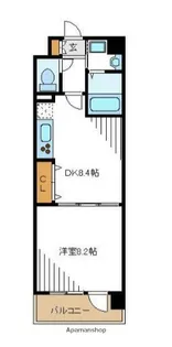 シャルム協和【4階】の間取り