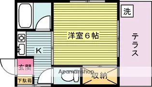 ヴィンテージ鶴見Ⅱ【1階】の間取り