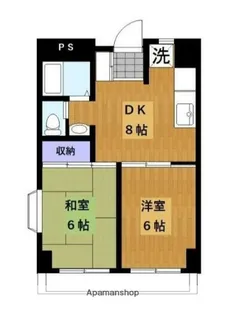 グリーンパークハイライズ【5階】の間取り