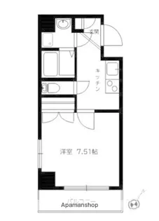 PAULOWNIA VALLEY TAKE4 西横浜【4階】の間取り