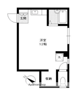 プラーズ末長【2階】の間取り