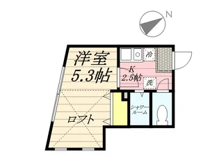 SKハイツ【1階】の間取り