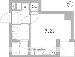 マーレ横浜白金【3階】の間取り