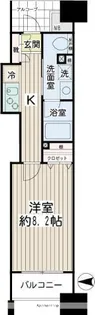 エクセル川崎WEST【9階】の間取り