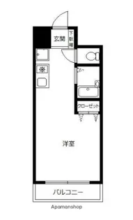 ダジュール【6階】の間取り