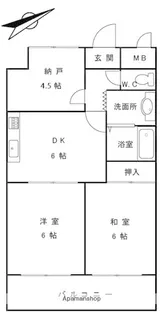 シティフォーラム溝の口【5階】の間取り