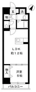 YAYOI COURT【5階】の間取り