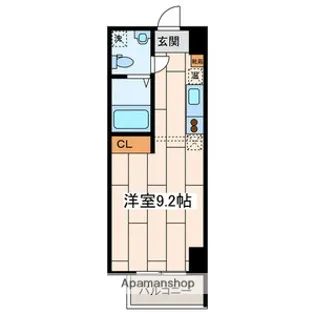 アフィーノ川崎【4階】の間取り