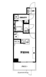 心園コーポ【1階】の間取り