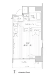 TI−KAWASAKI【9階】の間取り