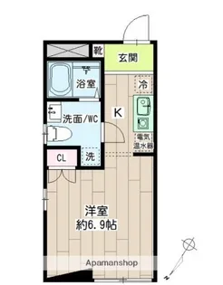 レガリア鶴見中央【2階】の間取り