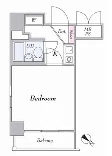 クリオ新子安参番館【5階】の間取り