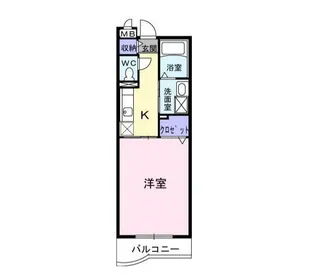グリシーヌ−K【3階】の間取り