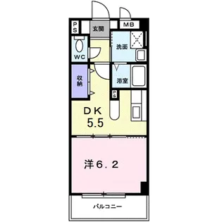 ピュア ステージ鎌倉【2階】の間取り