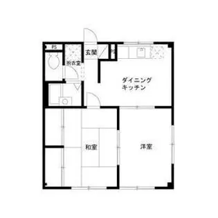 ヴィラグランデールA【301号室】の間取り