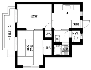 エステカーサ藤沢本町【2階】の間取り