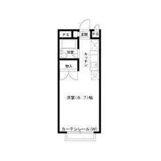 エステートピアパレス【1階】の間取り