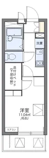 レオパレス伊勢吉【2階】の間取り