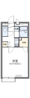 レオネクスト屋敷添【1階】の間取り