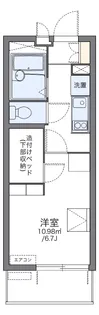 レオパレスヴェラ コート【2階】の間取り