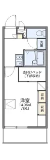 レオパレスサンブリッジⅣ【3階】の間取り
