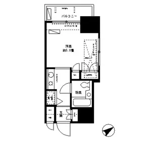 パーク・ノヴァ鶴見【4階】の間取り