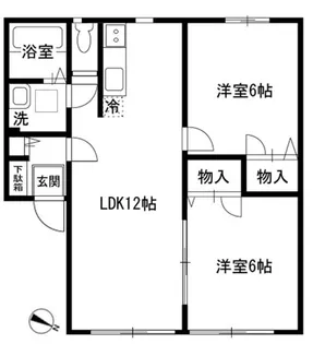 グランドリーム【1階】の間取り