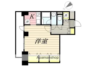 レジディア横濱関内【8階】の間取り