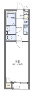 レオネクストサルビア【1階】の間取り