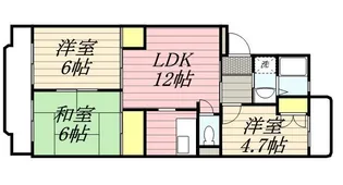 コートビレッジ辻堂【3階】の間取り