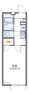 レオパレスあづま坂【1階】の間取り