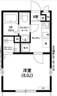 リブリ・ブランドール湘南台【1階】の間取り
