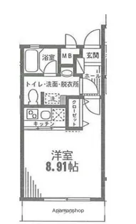 ドミールM【1階】の間取り