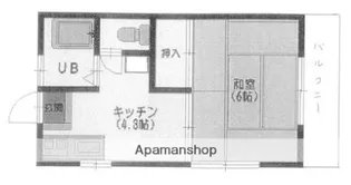 すずらん【2階】の間取り