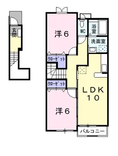 ソフィア【2階】の間取り