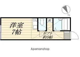 エスパシオ上星川【2階】の間取り