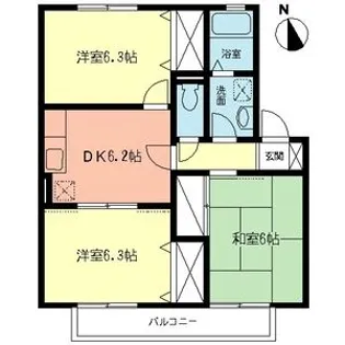 グランド・ソレーユ【2階】の間取り