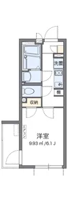 クレイノゆうり【1階】の間取り