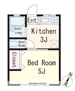 フォレストⅠ【2階】の間取り