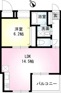 VENT VERT(ヴァンヴェール)【3階】の間取り