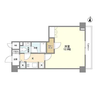グランハイツ南雪谷【1階】の間取り