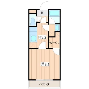 エスペランサ【0401号室】の間取り