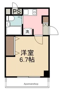 ブランニュー本厚木NO.3【3階】の間取り