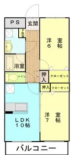 ソフィア【201号室】の間取り