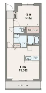 クルベルク【1階】の間取り